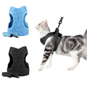 Escape Proof Cat Harness With Leash Adjustable Kitten Walking Jackets