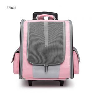 Pet Carrier Backpack For Dogs Cats Foldable Transparent Pet Bag