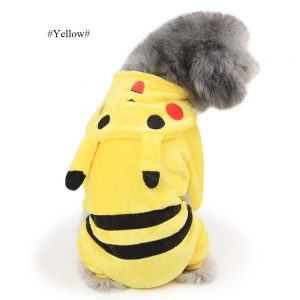 Pet Clothes Winter Warm Plush Hoodie Puppy Dog Cat Coat