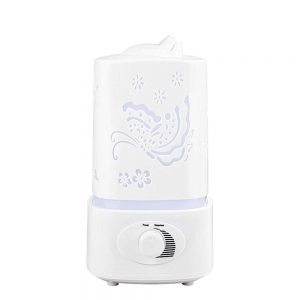 Air Humidifier Fogger LED Carve Aroma Diffuser For Home Office