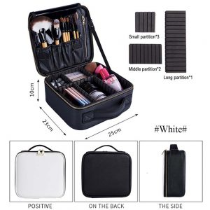 Travel Cosmetic Bag Women Waterproof Makeup Case Professional Toiletry Kit
