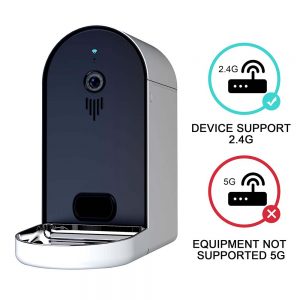 Automatic WiFi Dog Cat Smart Camera Feeder Pet Food Dispenser